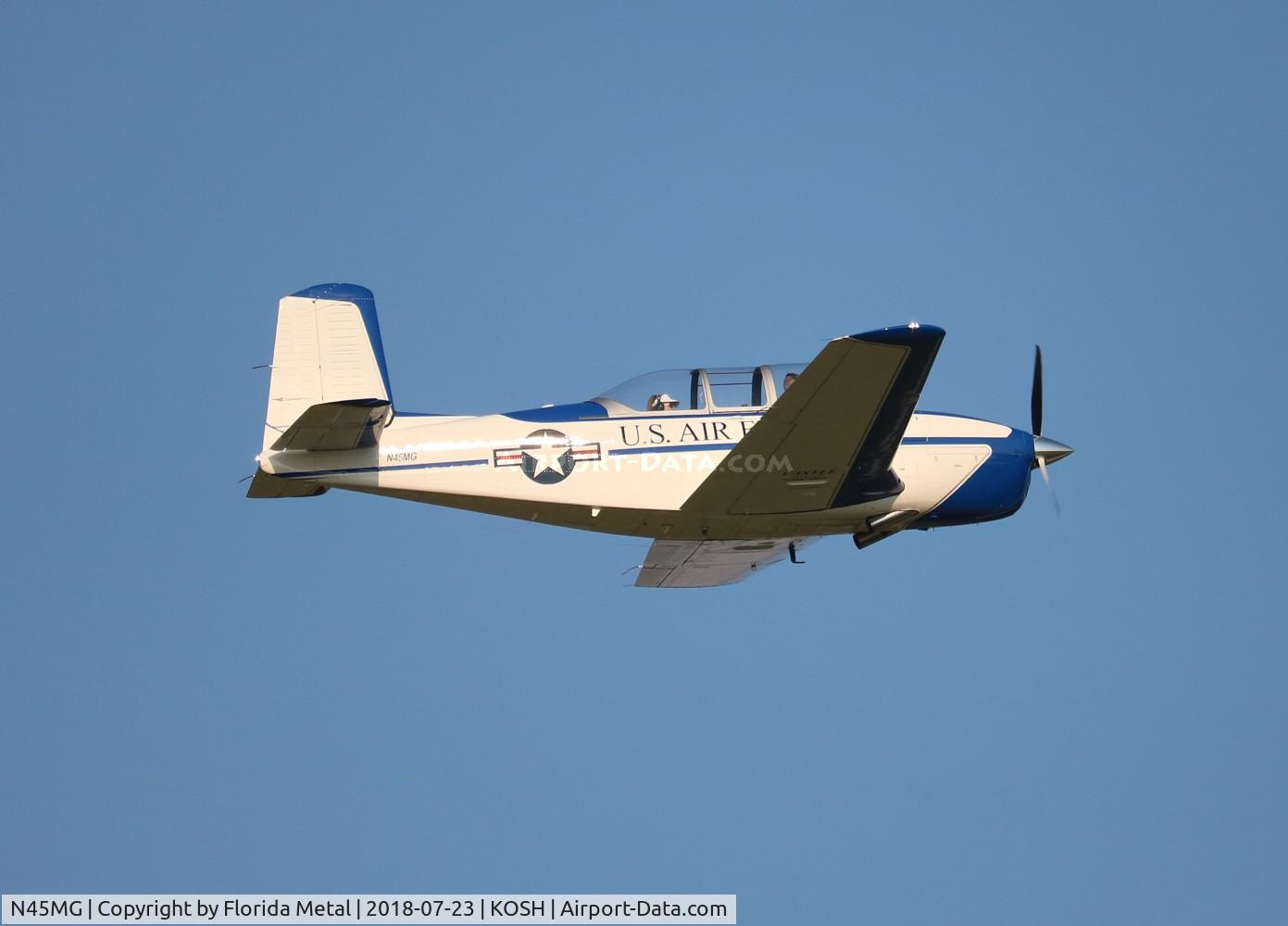 N45MG, Beech T-34A (A45) Mentor C/N G-285, Air Venture 2018