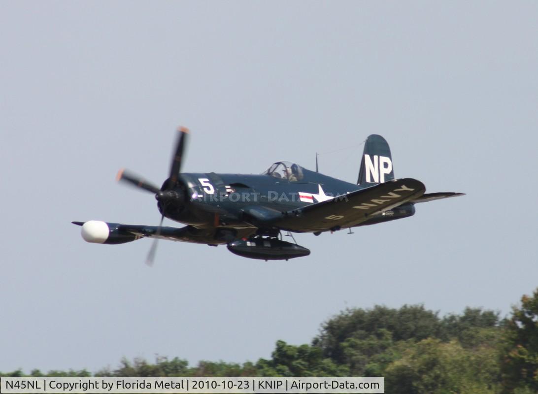 N45NL, 1951 Vought F4U-5NL Corsair C/N 124692, NAS JAX 2010