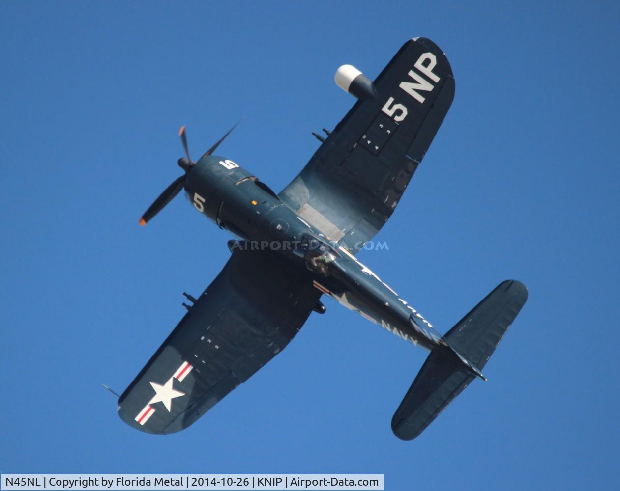 N45NL, 1951 Vought F4U-5NL Corsair C/N 124692, NAS JAX 2014