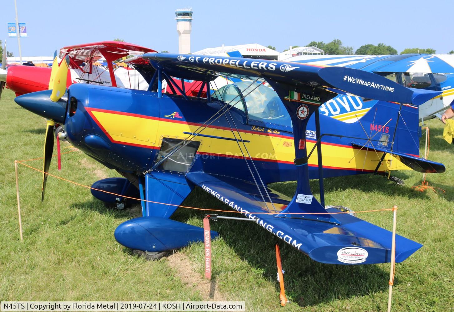 N45TS, 1979 Pitts S-1E Special C/N TS-01, Air Venture 2019