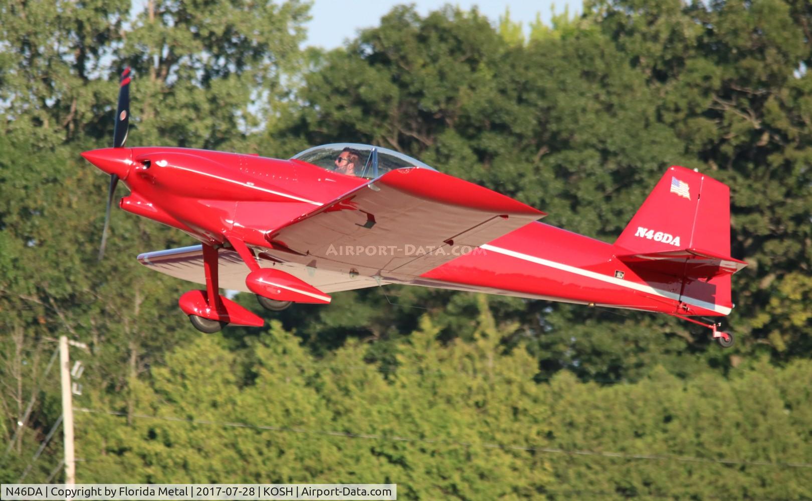 N46DA, 1993 Vans RV-4 C/N 1556, Air Venture 2017
