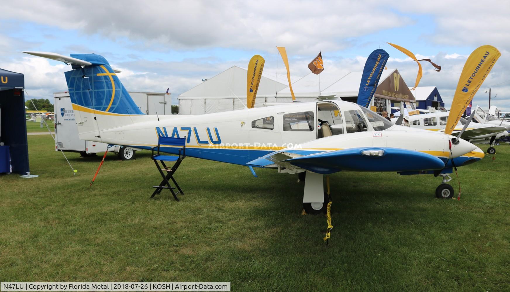 N47LU, 2017 Piper PA-44-180 Seminole C/N 4496416, Air Venture 2018