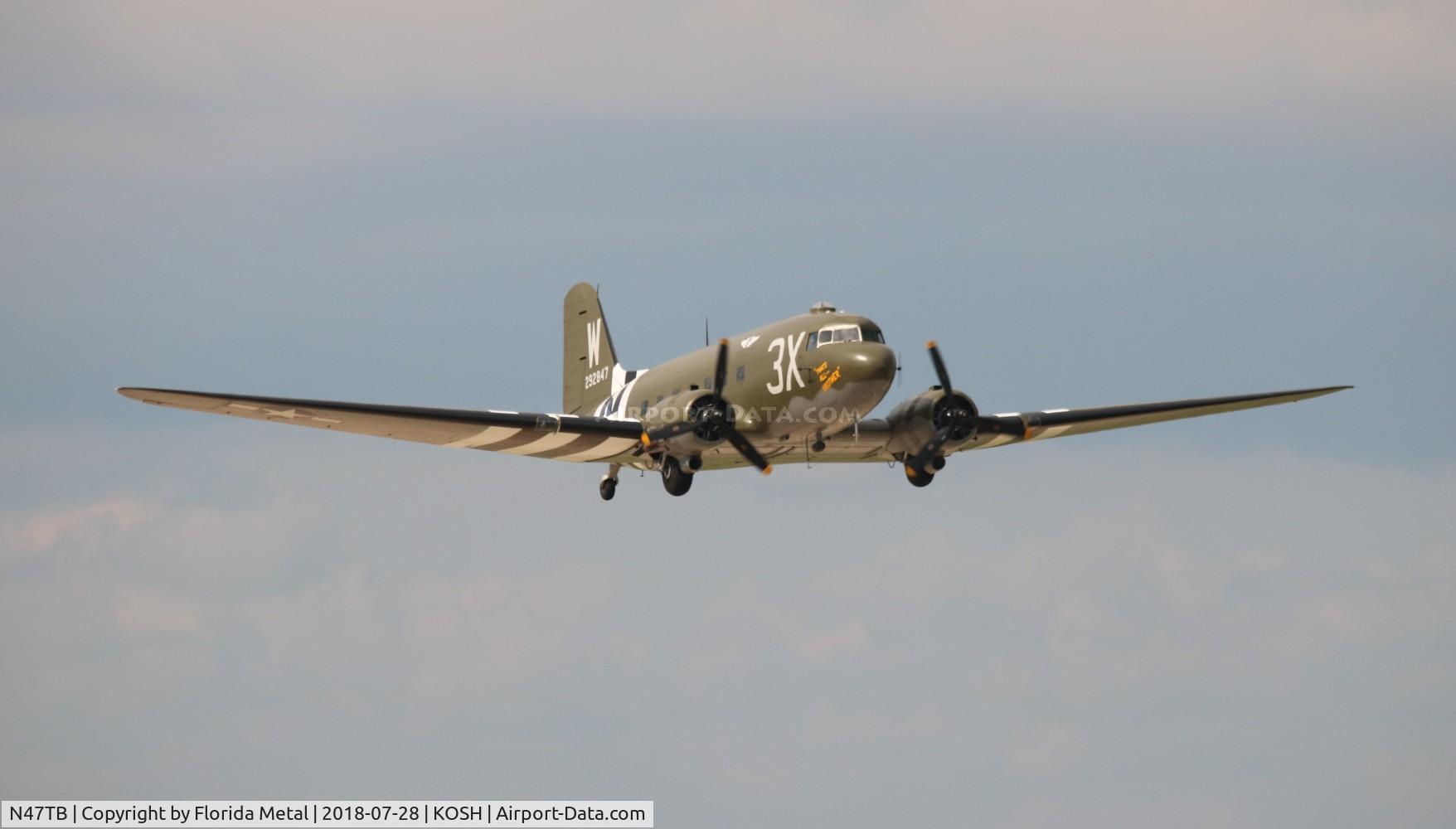 N47TB, 1944 Douglas DC3C (C-47A) C/N 12693, OSH 2018