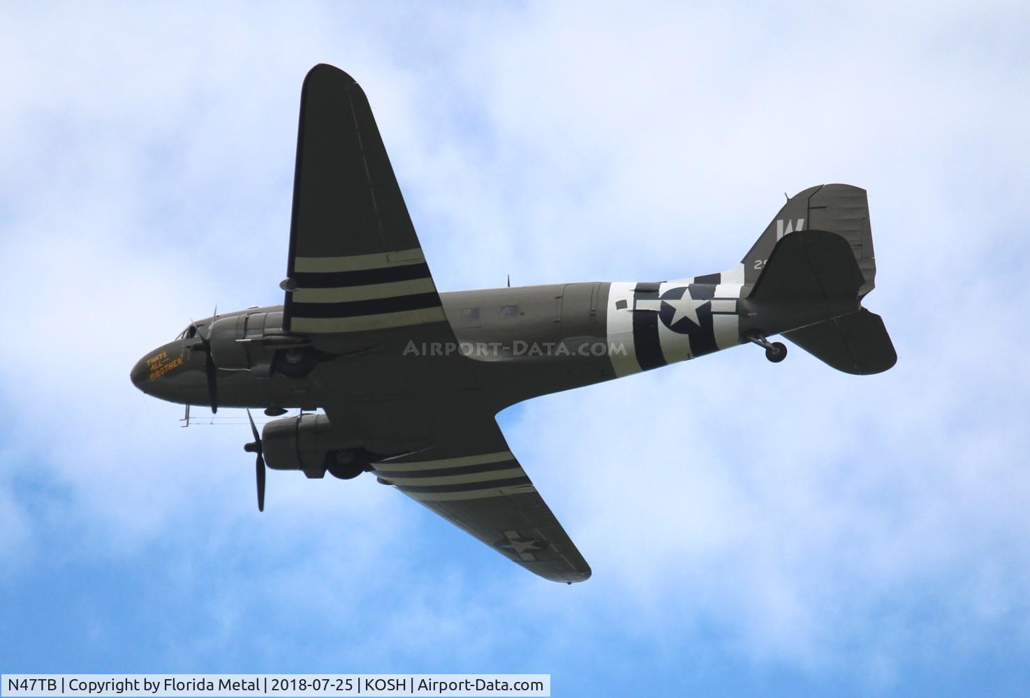N47TB, 1944 Douglas DC3C (C-47A) C/N 12693, Air Venture 2018