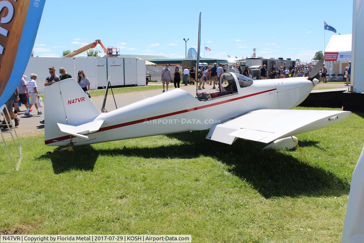 N47VR, 1998 Vans RV-6 C/N 23333, Air Venture 2017