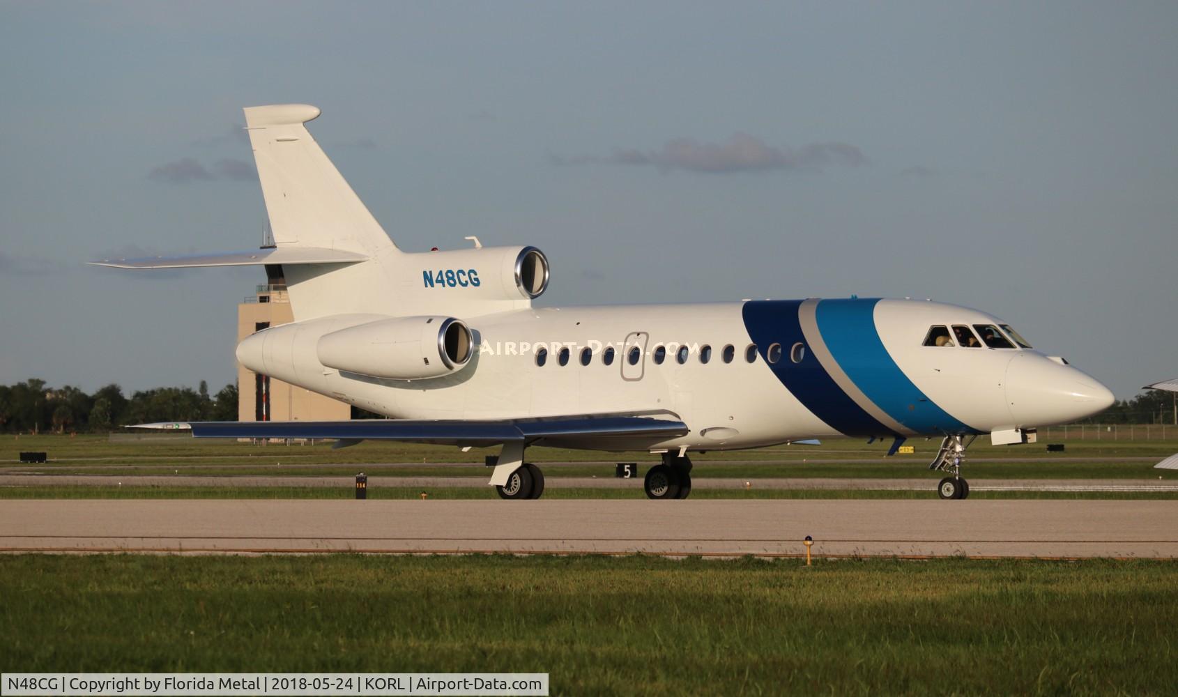 N48CG, 2008 Dassault Falcon 900EX C/N 212, ORL 2018