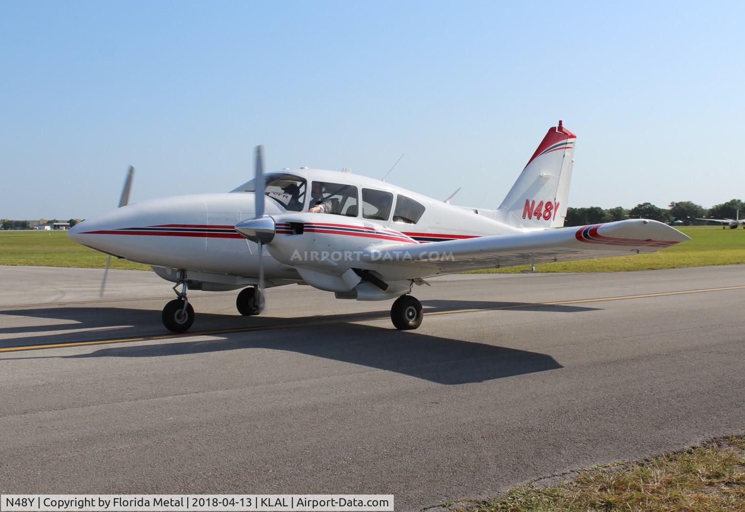 N48Y, 1981 Piper PA-23-250 C/N 27-8154022, Sun N fun 2018