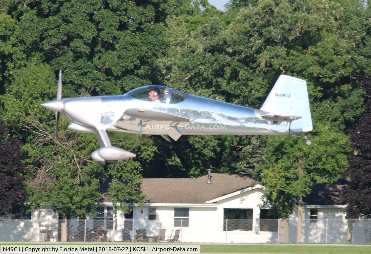 N49GJ, 2001 Vans RV-6 C/N 22871, Air Venture 2018