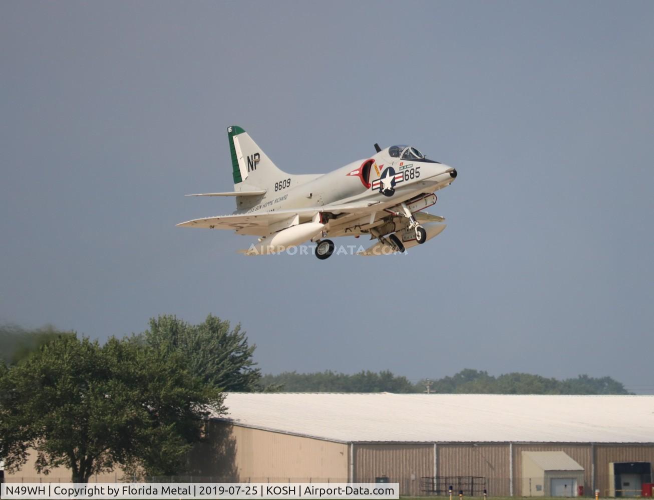 N49WH, 1959 Douglas A-4B Skyhawk C/N 11366, OSH 2019