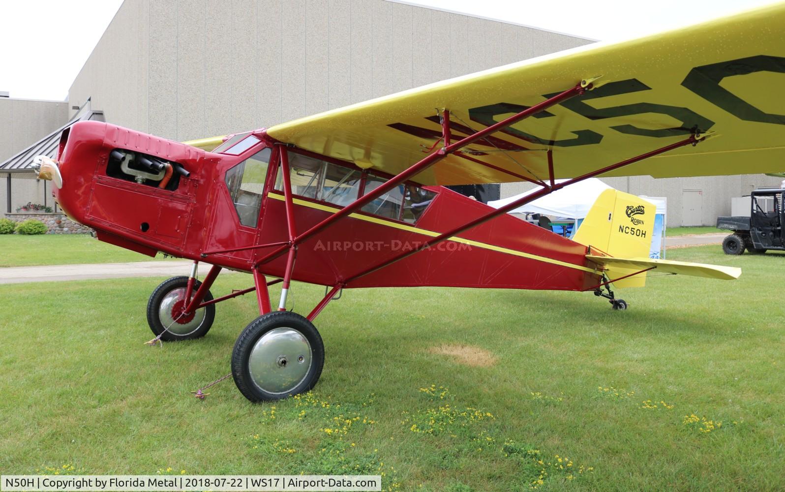 N50H, 1929 Curtiss-Wright Robin C/N 403, EAA Museum