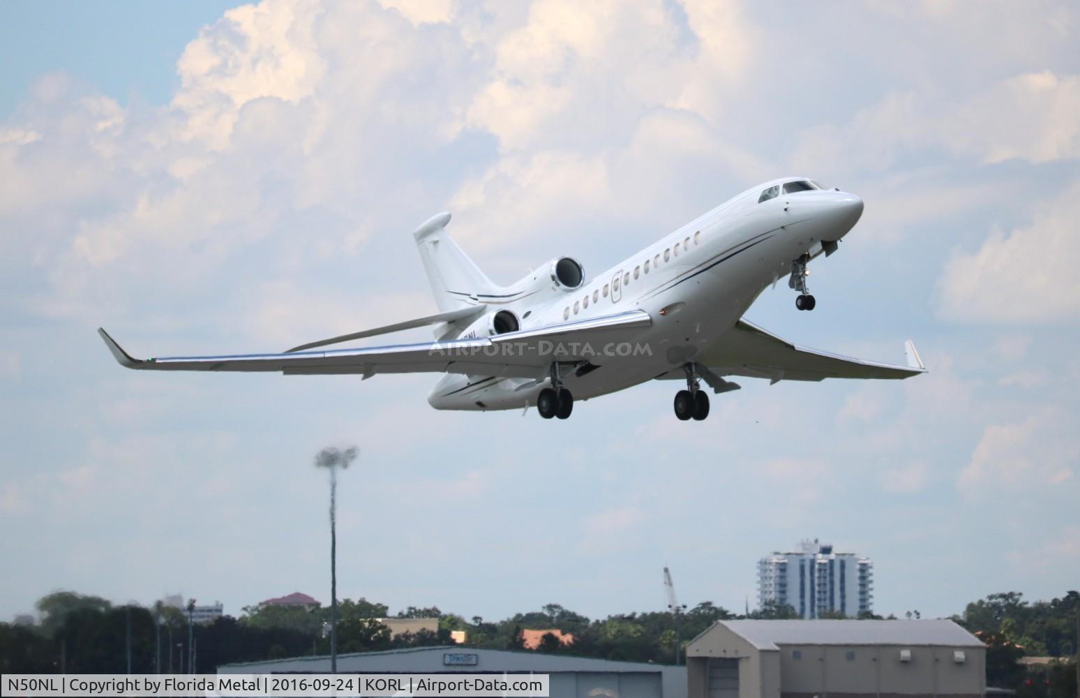 N50NL, 2016 Dassault Falcon 7X C/N 276, ORL 2016