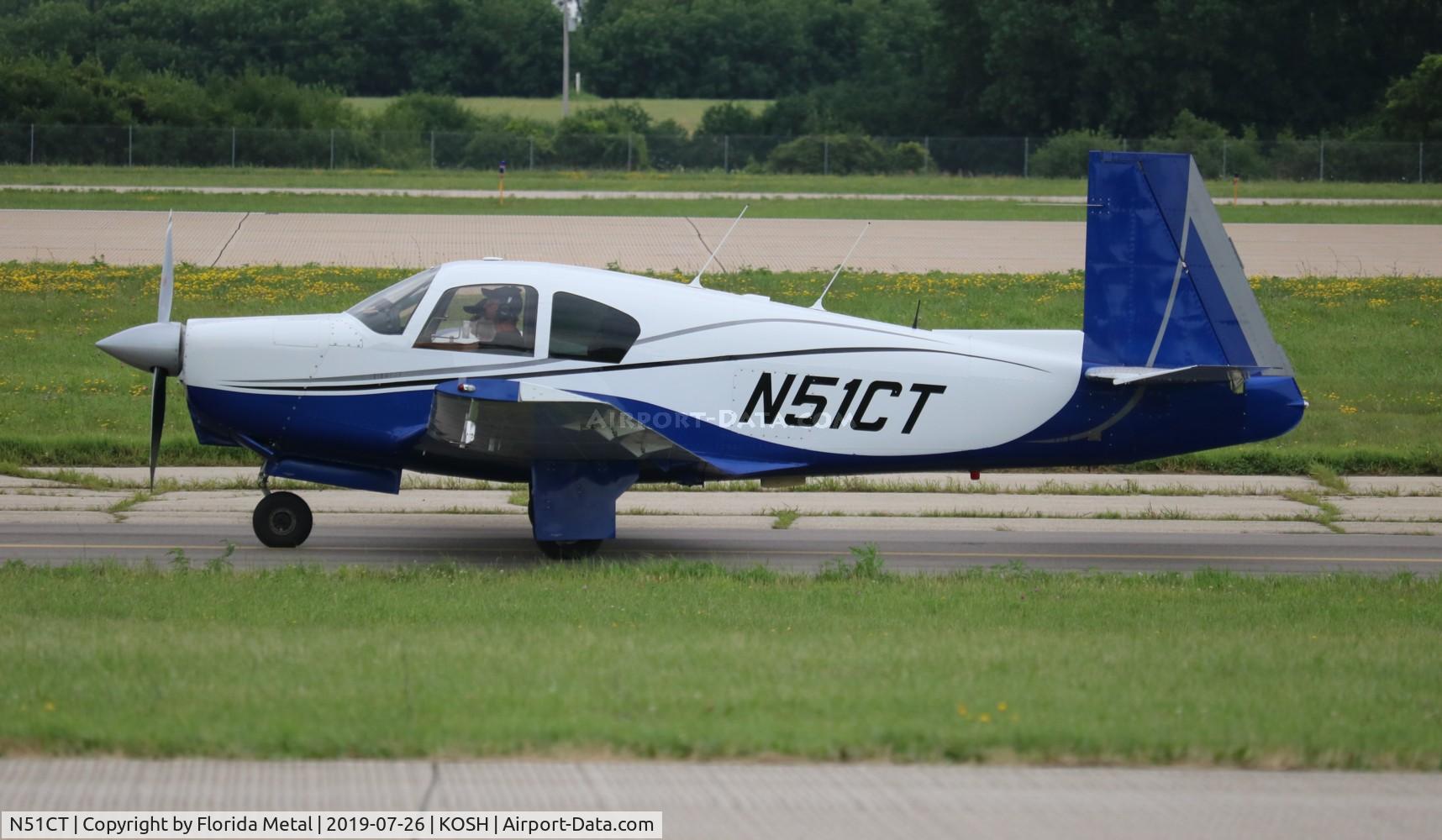 N51CT, 1962 Mooney M20C Ranger Ranger C/N 2034, Air Venture 2019