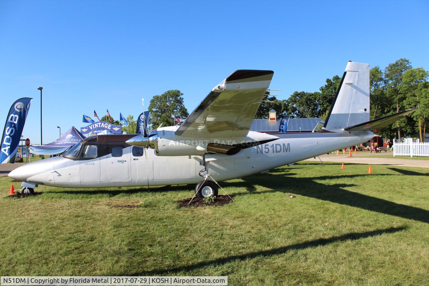 N51DM, 1981 Gulfstream Am Corp Comm Div 695A C/N 96014, Air Venture 2017
