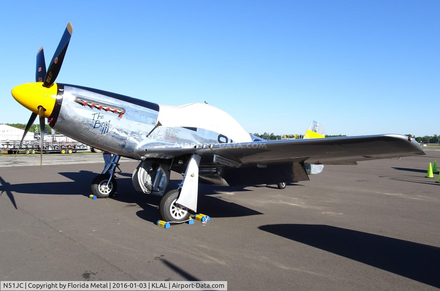 N51JC, 1944 North American P-51D Mustang C/N 122-38798, Sun N Fun 2017