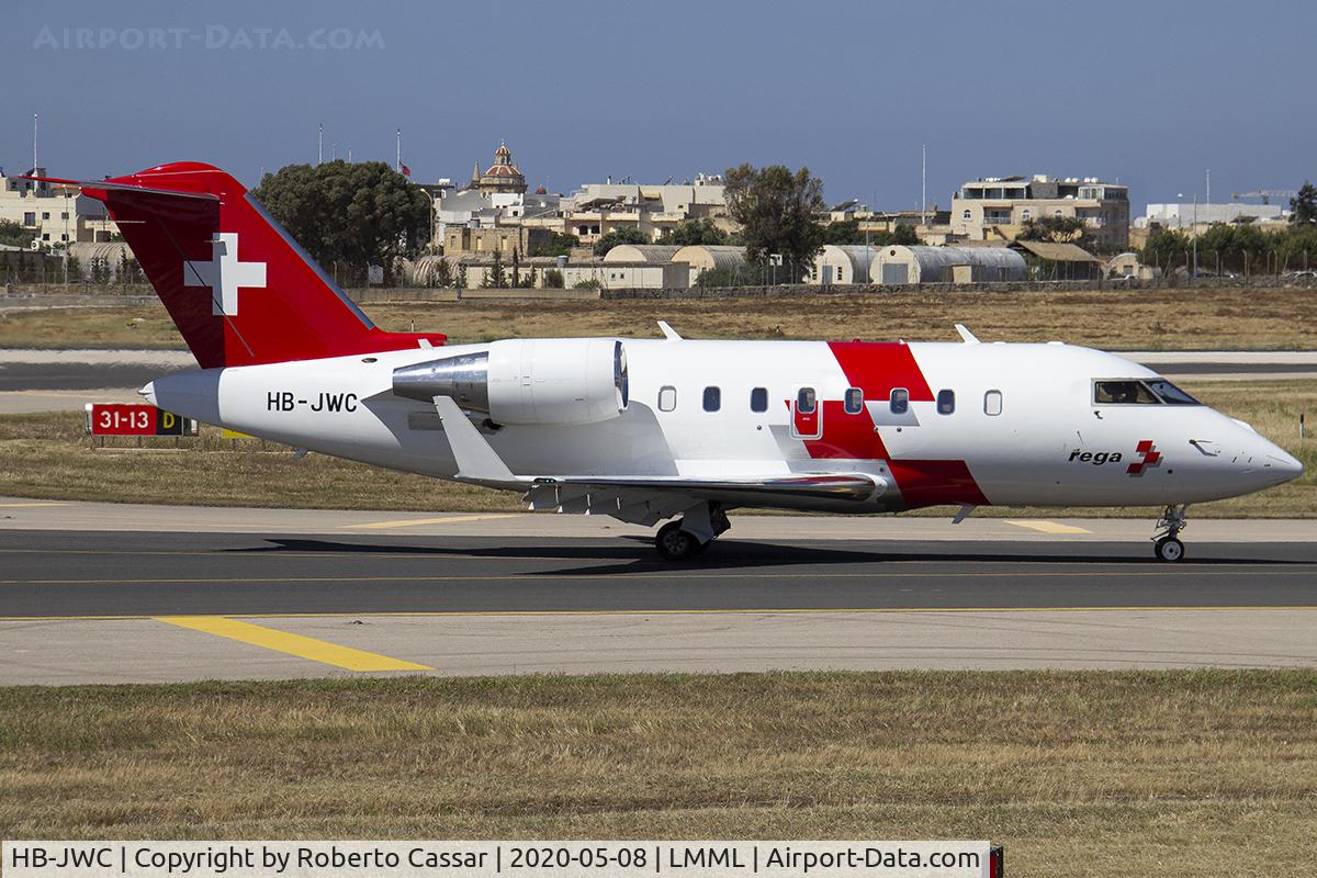HB-JWC, 2018 Bombardier Challenger 650 (CL-600-2B16) C/N 6114, Park 9