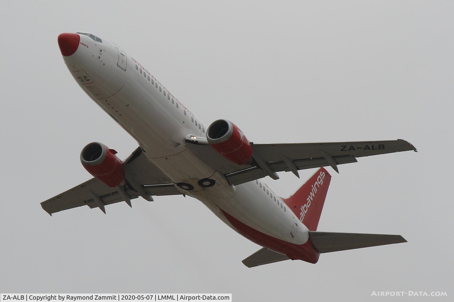 ZA-ALB, 1993 Boeing 737-46J C/N 27171, B737-400 ZA-ALB AlbaWings