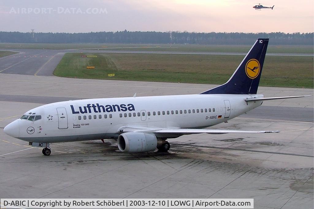 D-ABIC, 1990 Boeing 737-530 C/N 24817, D-ABIC @ LOWG 2003