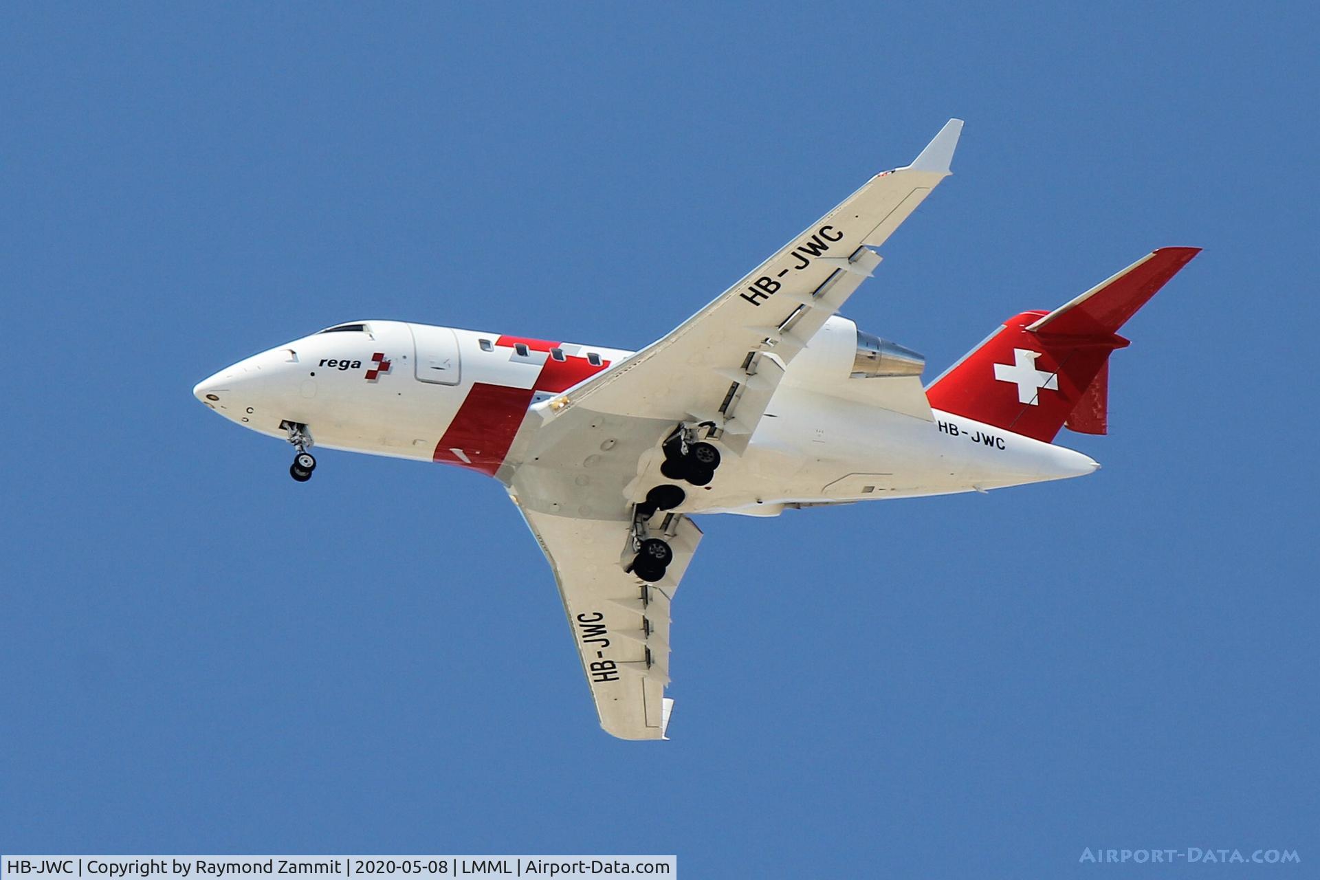 HB-JWC, 2018 Bombardier Challenger 650 (CL-600-2B16) C/N 6114, Bombardier Challenger 650 HB-JWC Swiss Air Ambulance