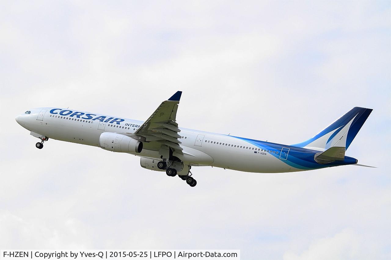 F-HZEN, 2012 Airbus A330-343X C/N 1376, Airbus A330-343X, Take off rwy 24, Paris-Orly airport (LFPO-ORY)