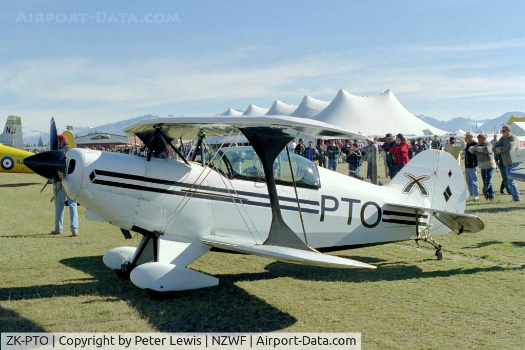 ZK-PTO, 1978 Pitts S2A Special C/N 2182, Biplane Adventures Ltd., Wanaka -1998