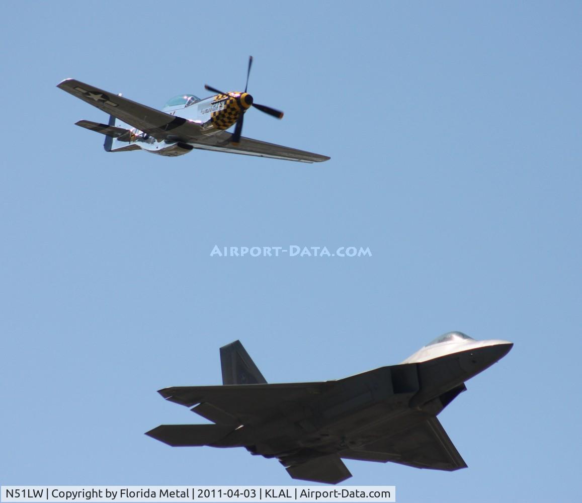 N51LW, 1962 North American P-51D Mustang C/N 122-41037, Sun N Fun 2011