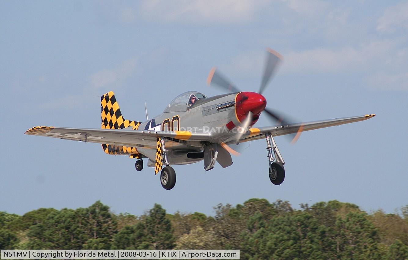 N51MV, 1945 North American F-51D Mustang C/N 45-11391, TICO 2008