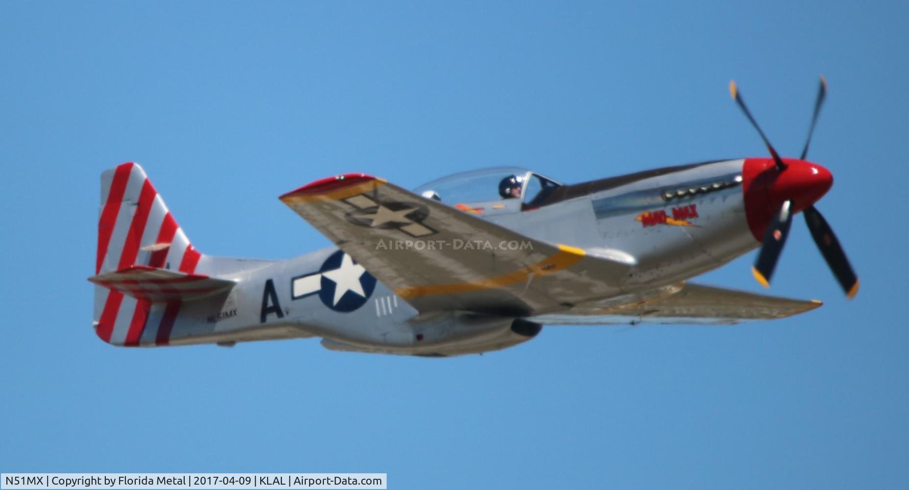N51MX, 1944 North American F-51D Mustang C/N 45-11559, Sun N Fun 2017