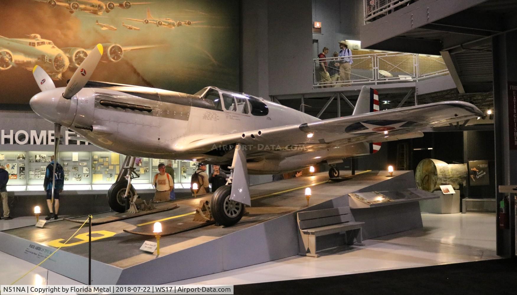 N51NA, 1941 North American XP-51 Mustang C/N 41-038, EAA Museum