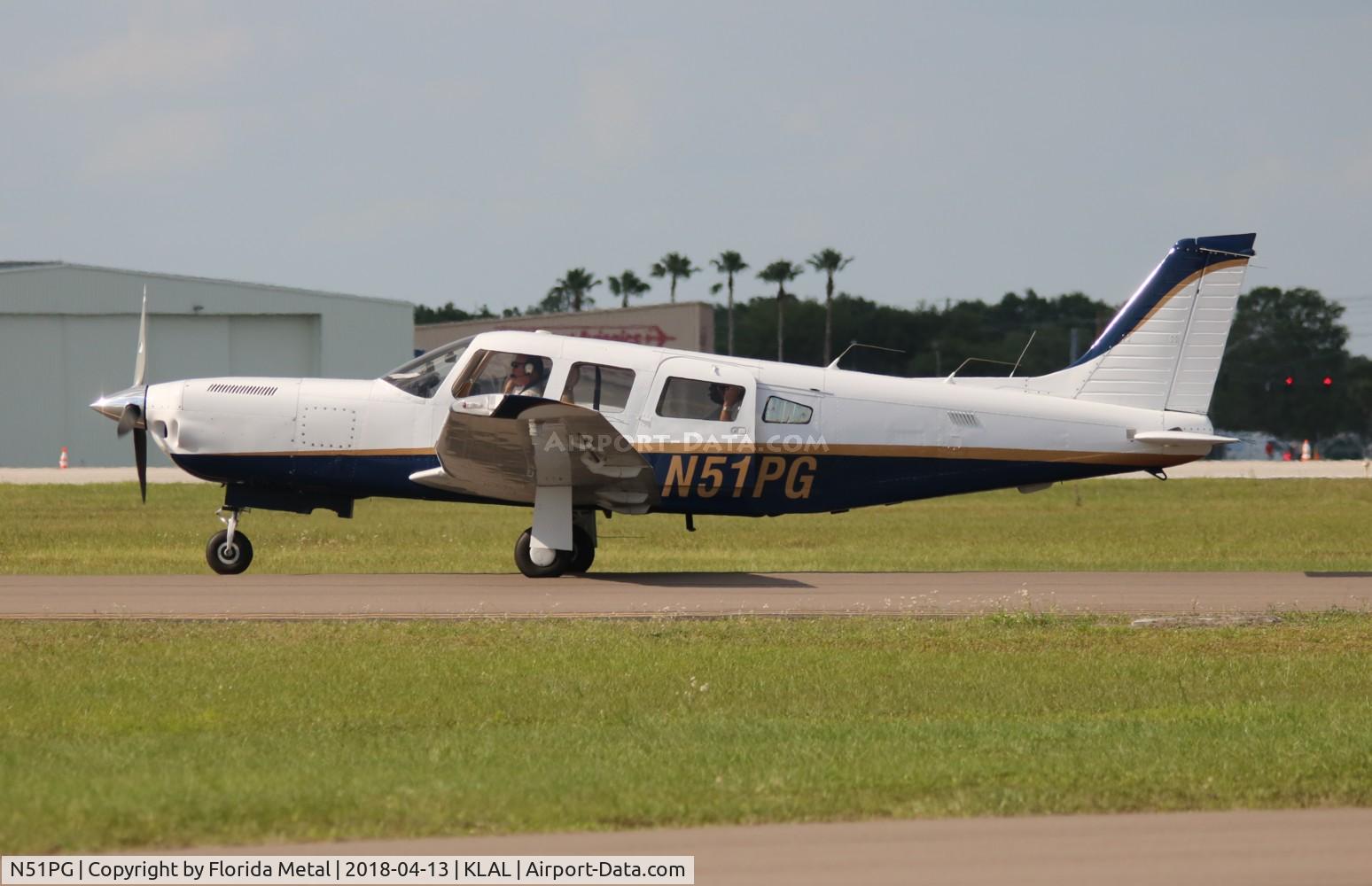 N51PG, 1984 Piper PA-32R-301T Turbo Saratoga C/N 32R-8529003, Sun N Fun 2018