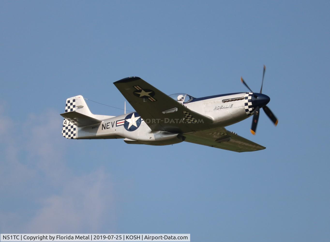 N51TC, 1944 North American/aero Classics P-51D C/N 44-75009, Air Venture 2019