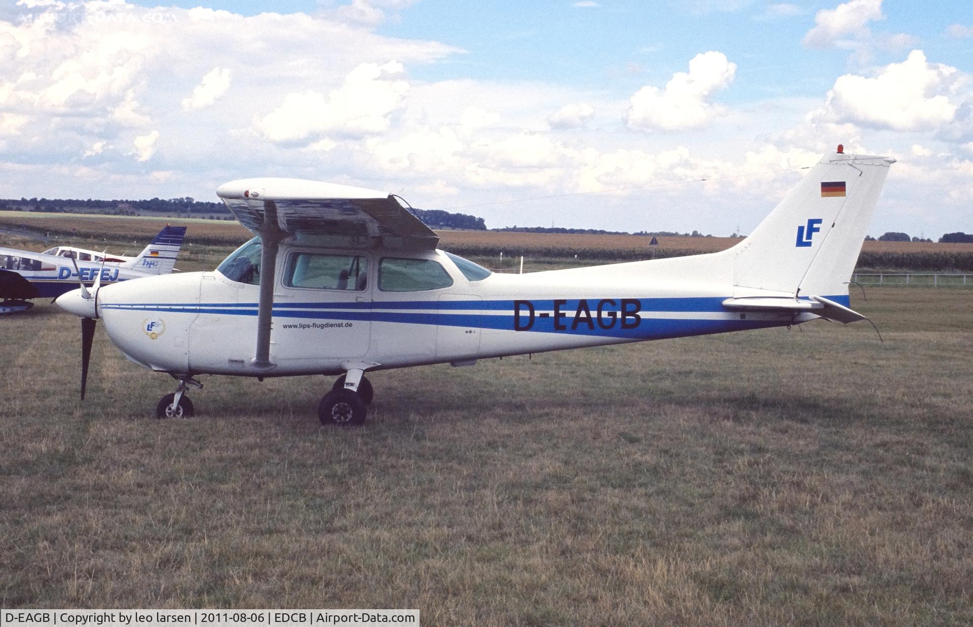 D-EAGB, 1977 Reims F172N Skyhawk C/N 2007, Ballenstedt 6.8.2011