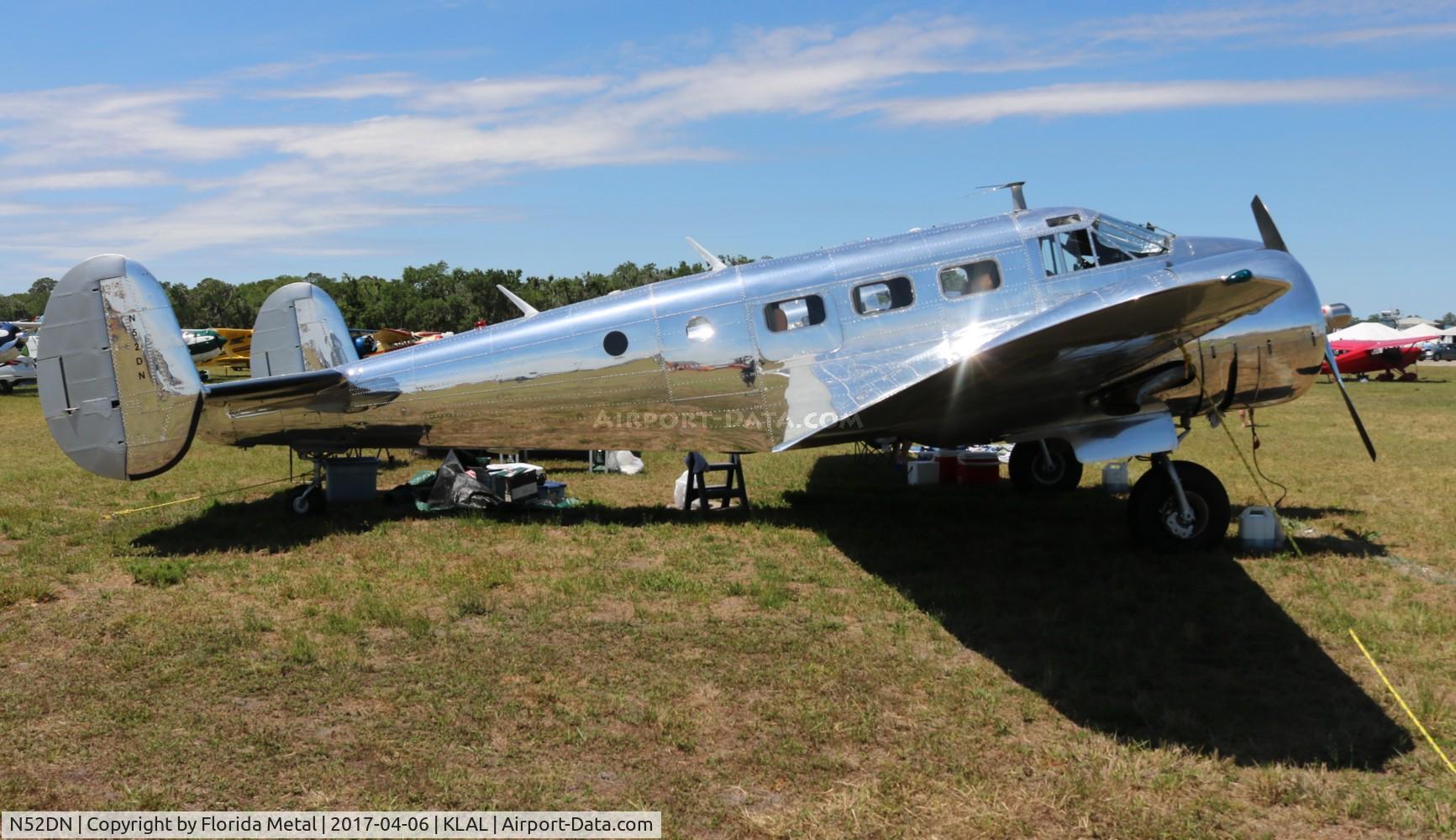 N52DN, 1952 Beech D18S C/N A-846, Sun N Fun 2017