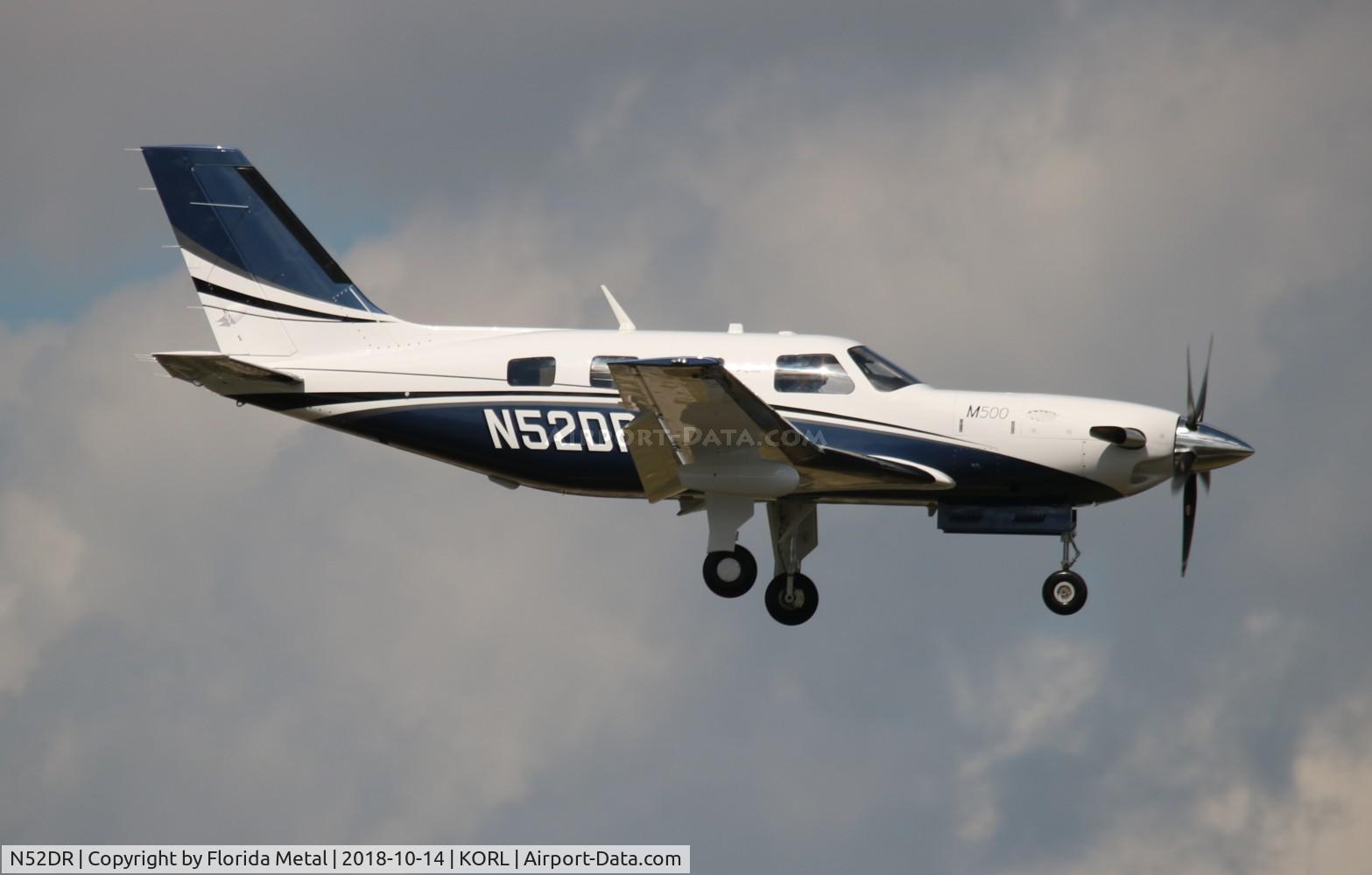 N52DR, 2018 Piper PA-46-500TP C/N 4697645, NBAA 2018