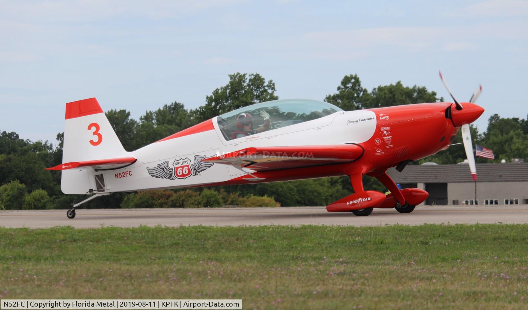 N52FC, 2003 Extra EA-300/L C/N 170, Pontiac 2019