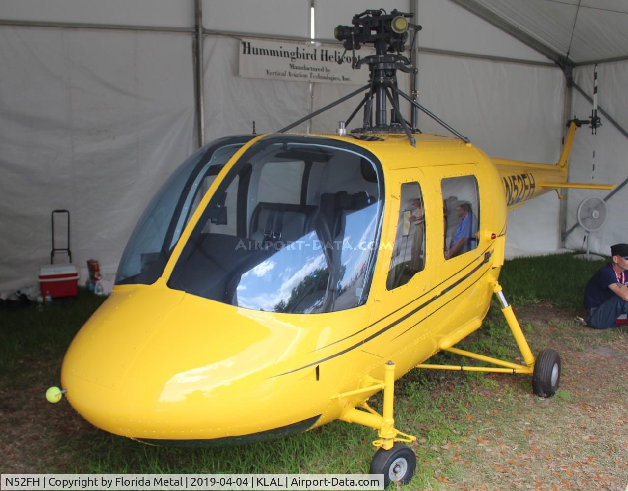 N52FH, 2002 Vertical Avia Technologies Inc HUMMINGBIRD C/N 12, Sun N Fun 2019