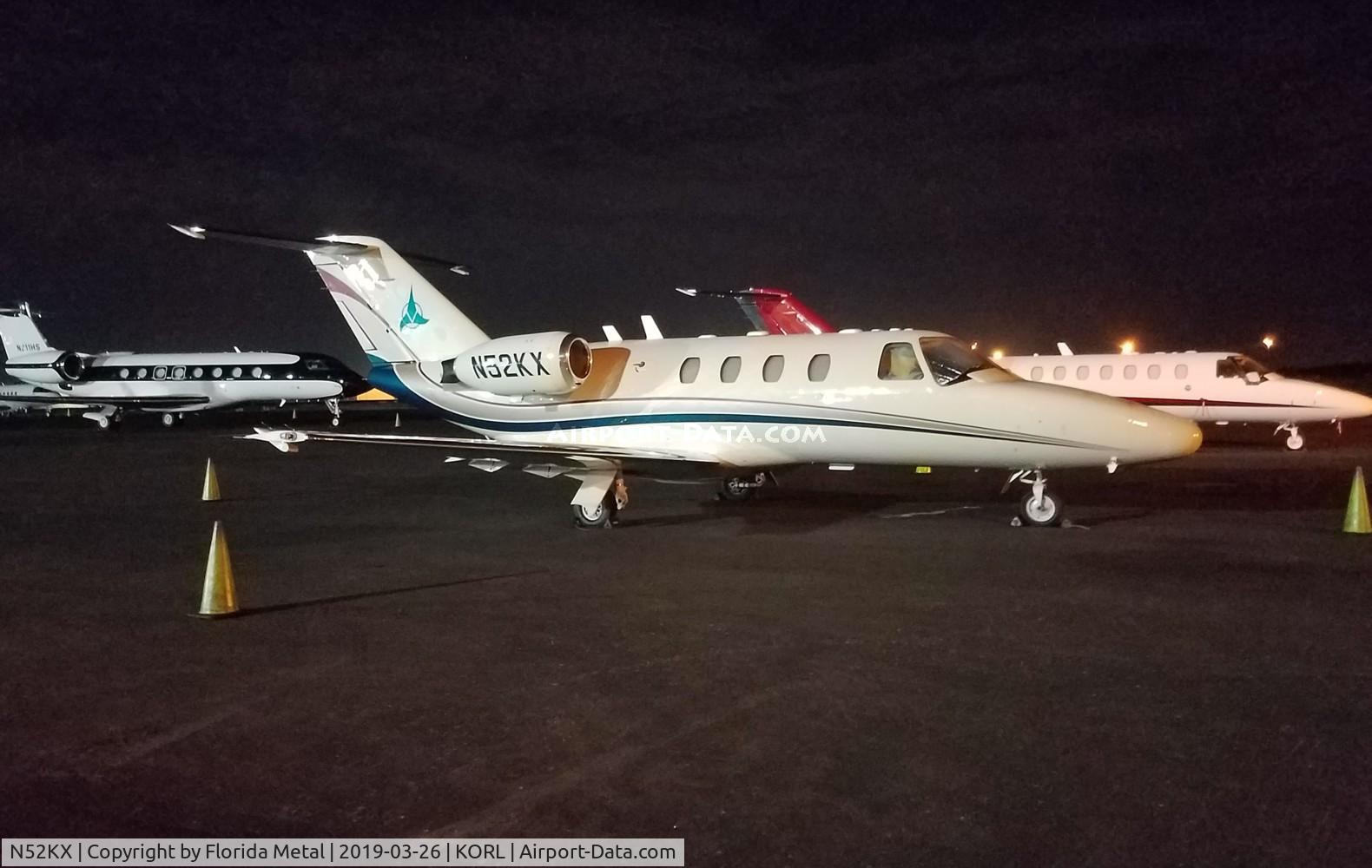 N52KX, 1998 Cessna 525 CitationJet C/N 525-0287, ORL 2019
