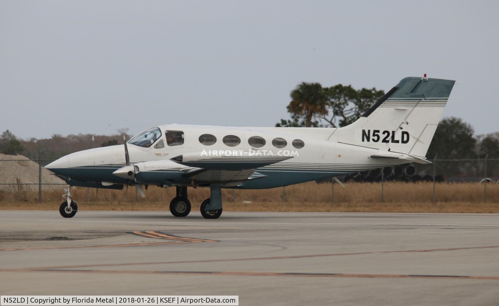 N52LD, 1976 Cessna 414 Chancellor C/N 414-0832, Sebring 2018