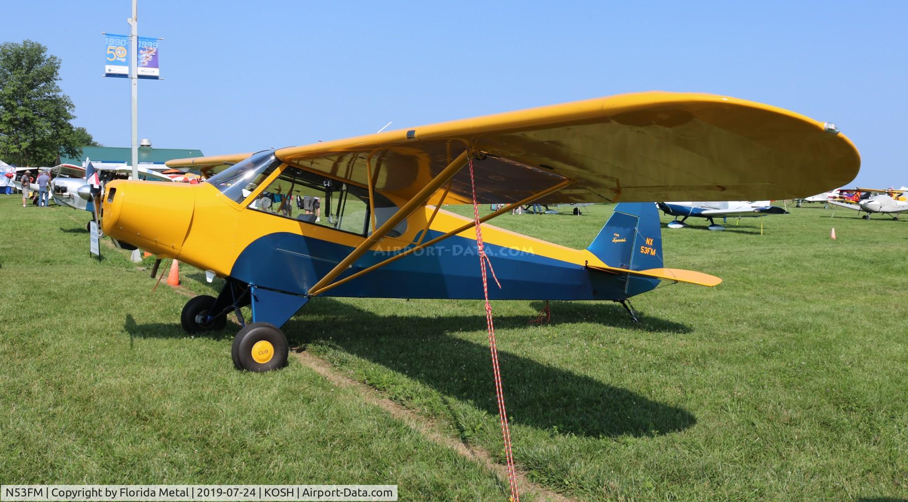 N53FM, 2016 American Legend AL11 C/N TX-1038, Air Venture 2019