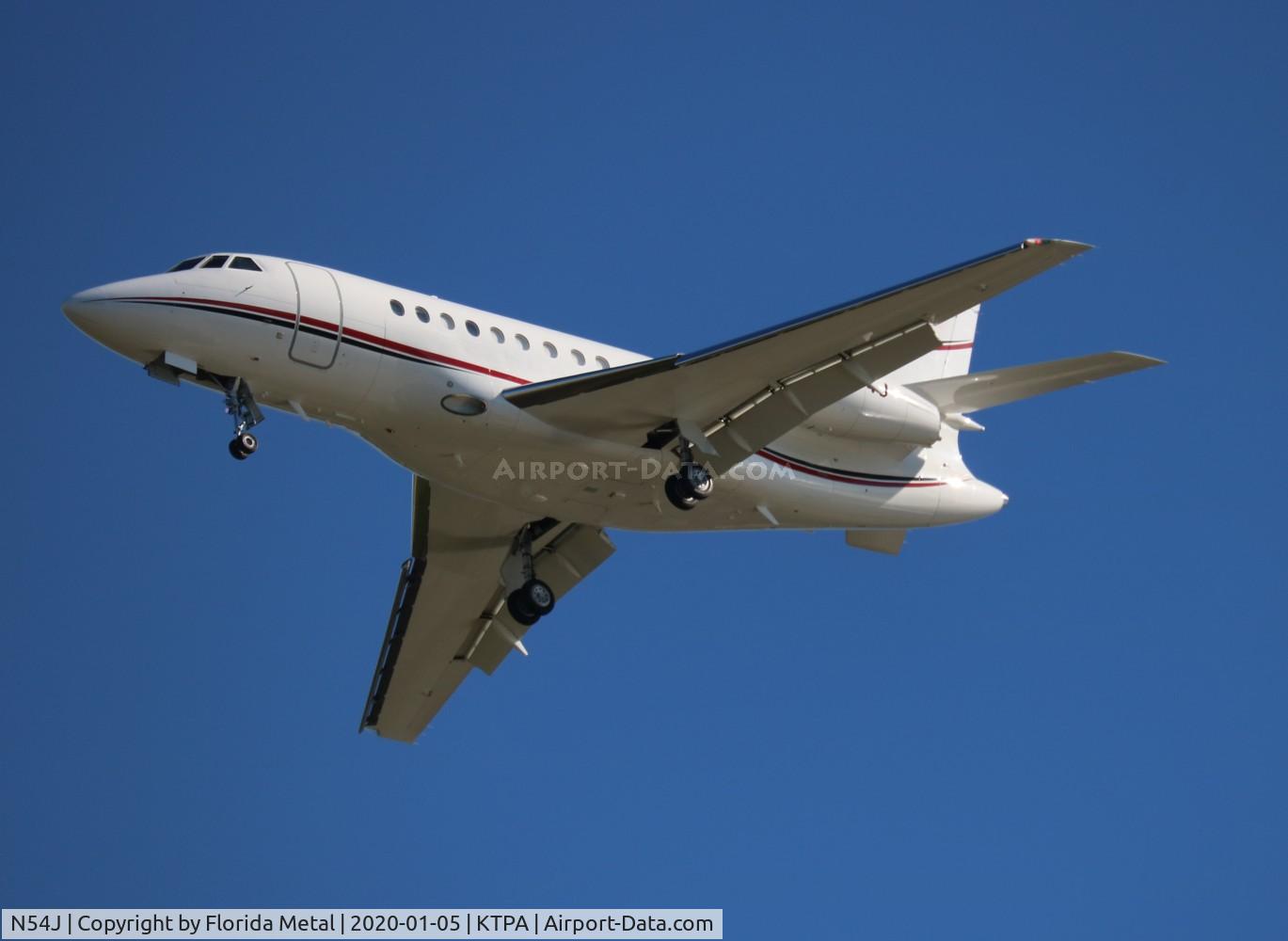 N54J, 2001 Dassault Falcon 2000 C/N 141, TPA 2020