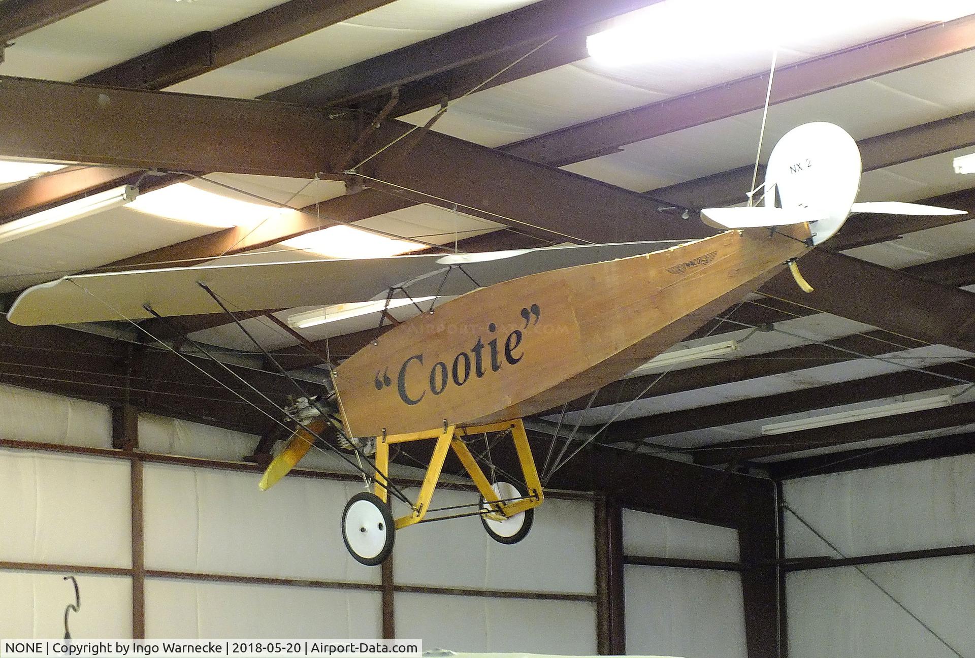 NONE, 2009 Waco / Roger Teagarden Cootie replica C/N unknown, Waco / Roger Teagarden Cootie replica at the Aircraft Restoration Museum at Creve Coeur airfield, Maryland Heights MO