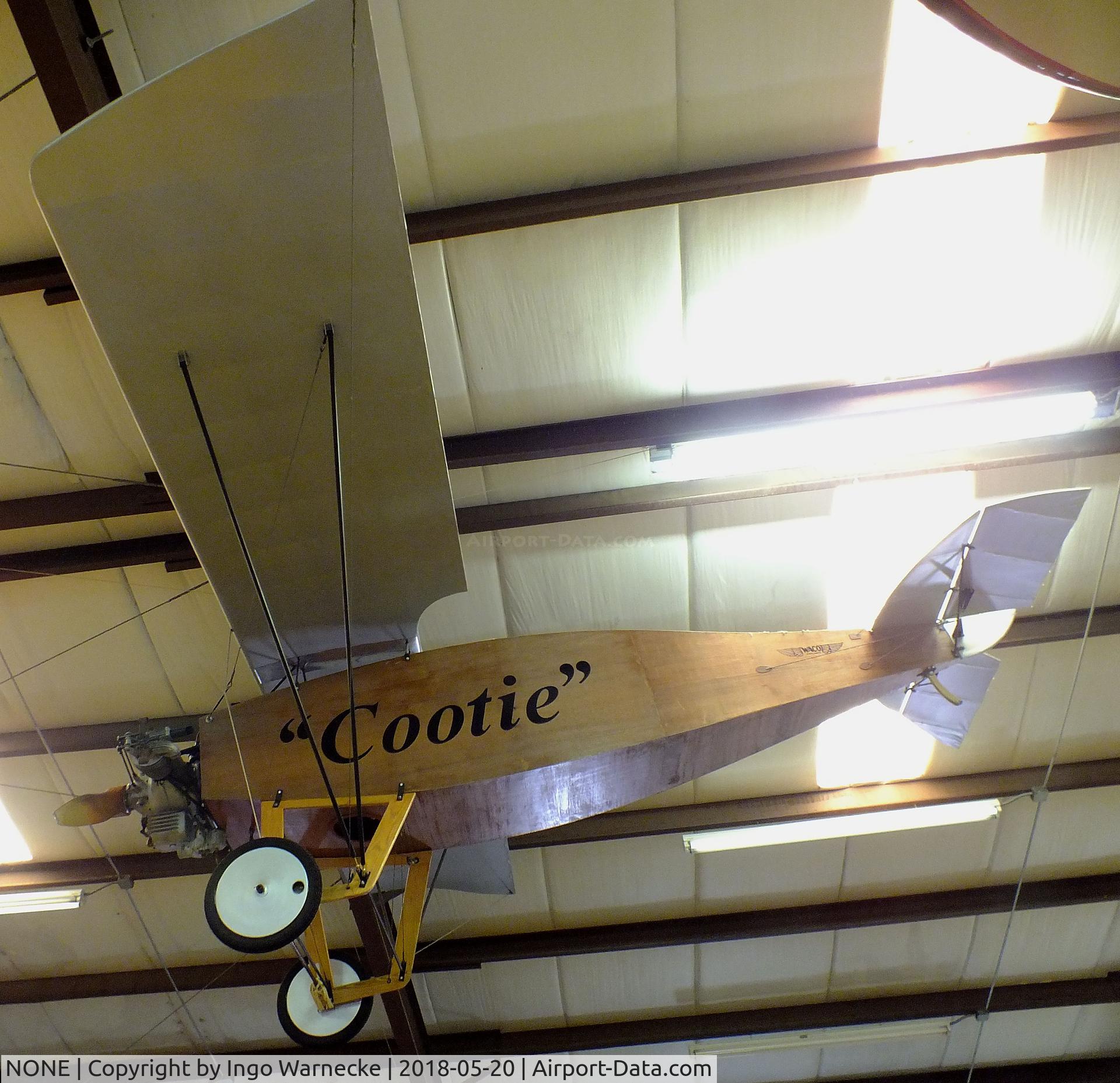 NONE, 2009 Waco / Roger Teagarden Cootie replica C/N unknown, Waco / Roger Teagarden Cootie replica at the Aircraft Restoration Museum at Creve Coeur airfield, Maryland Heights MO