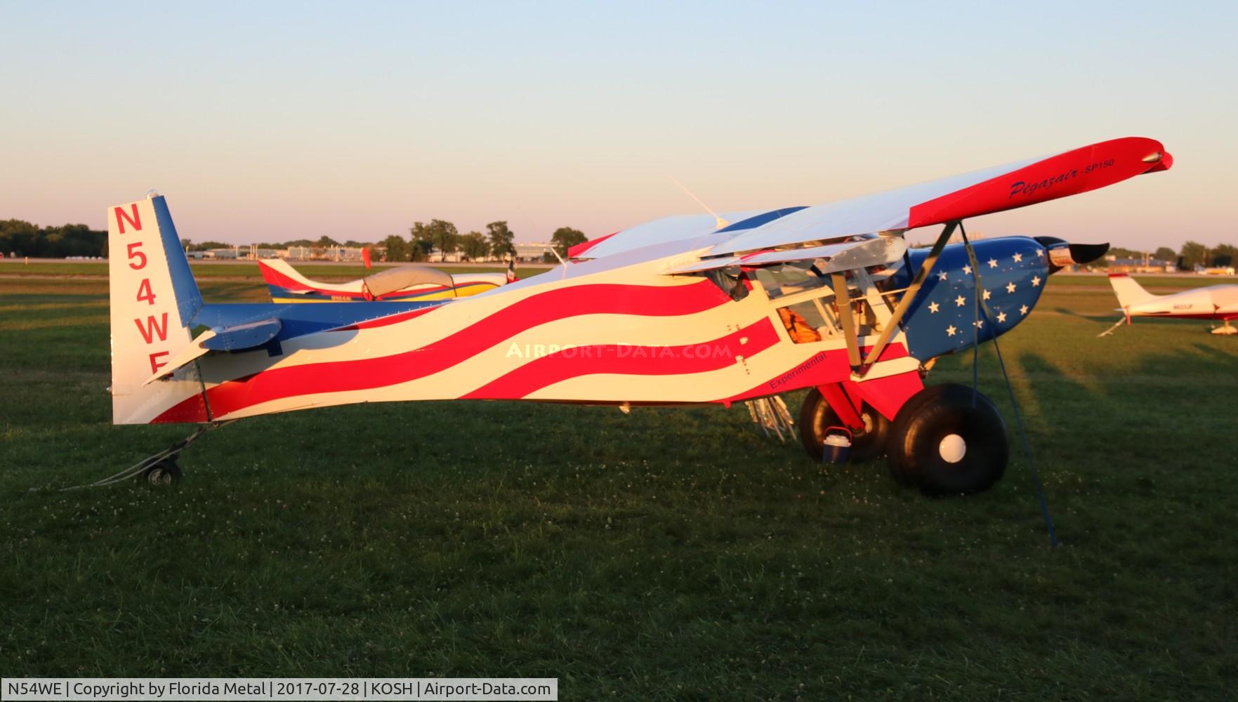 N54WE, 2016 Pegazair SP150 C/N 002, Air Venture 2017