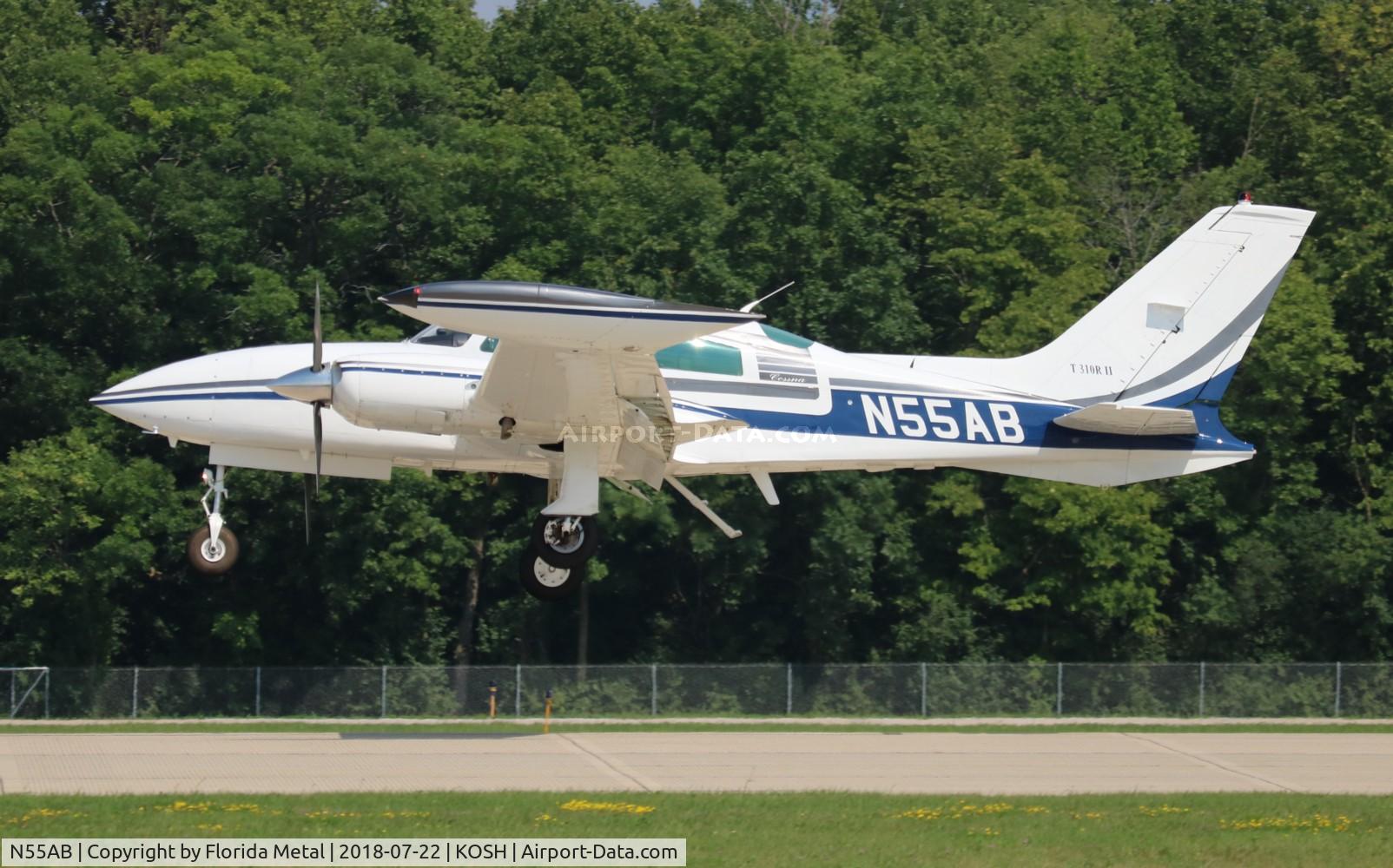 N55AB, 1974 Cessna T310R C/N 310R0038, Air Venture 2018
