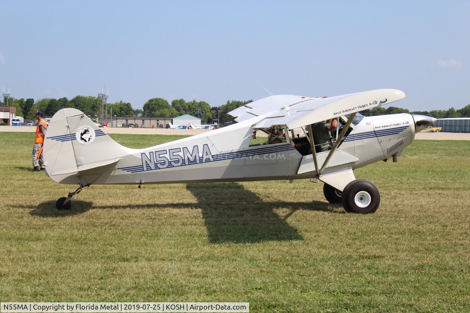 N55MA, 2005 Aviat A-1B Husky C/N 2316, Air Venture 2019