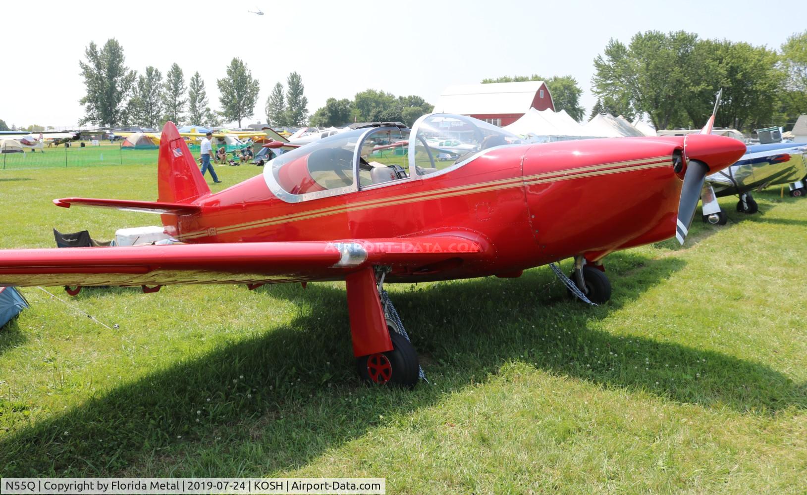 N55Q, 1946 Globe GC-1B Swift C/N 1024, OSH 2019