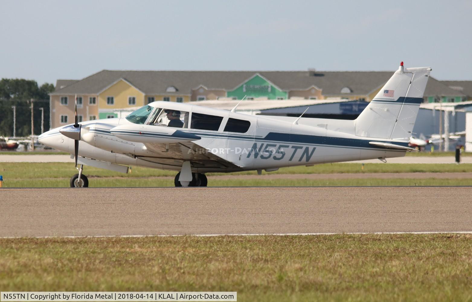 N55TN, 1967 Piper PA-30 Twin Comanche C/N 30-1633, Sun N Fun 2018