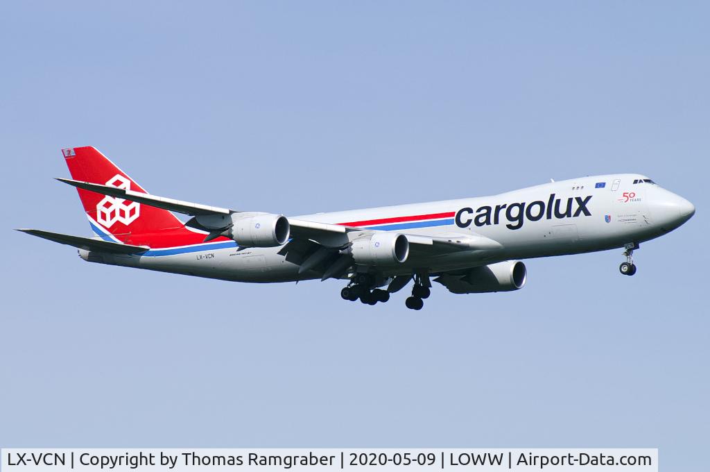 LX-VCN, 2016 Boeing 747-8R7F C/N 38076, Cargolux Boeing 747-8R7F