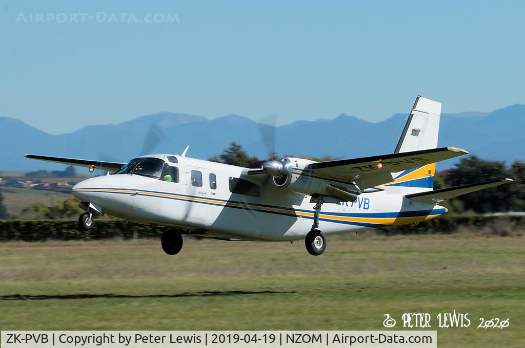 ZK-PVB, 1976 Rockwell 690A Turbo Commander Turbo Commander C/N 11321, Air Chathams Ltd., Chatham Islands