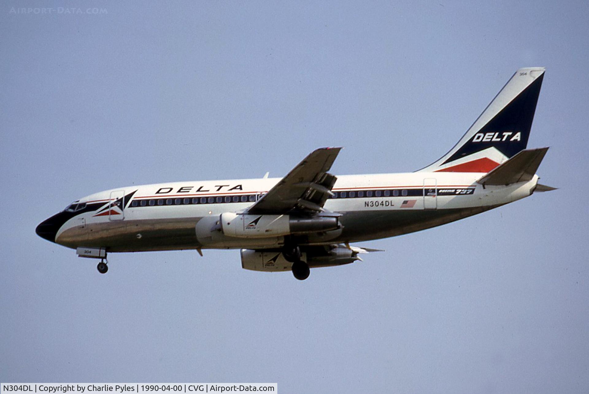 N304DL, 1983 Boeing 737-232 C/N 23076, 30 years ago seems like yesterday.