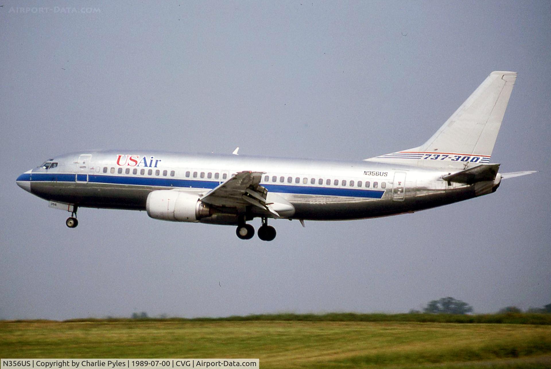 N356US, 1987 Boeing 737-301 C/N 23559, Hybrid